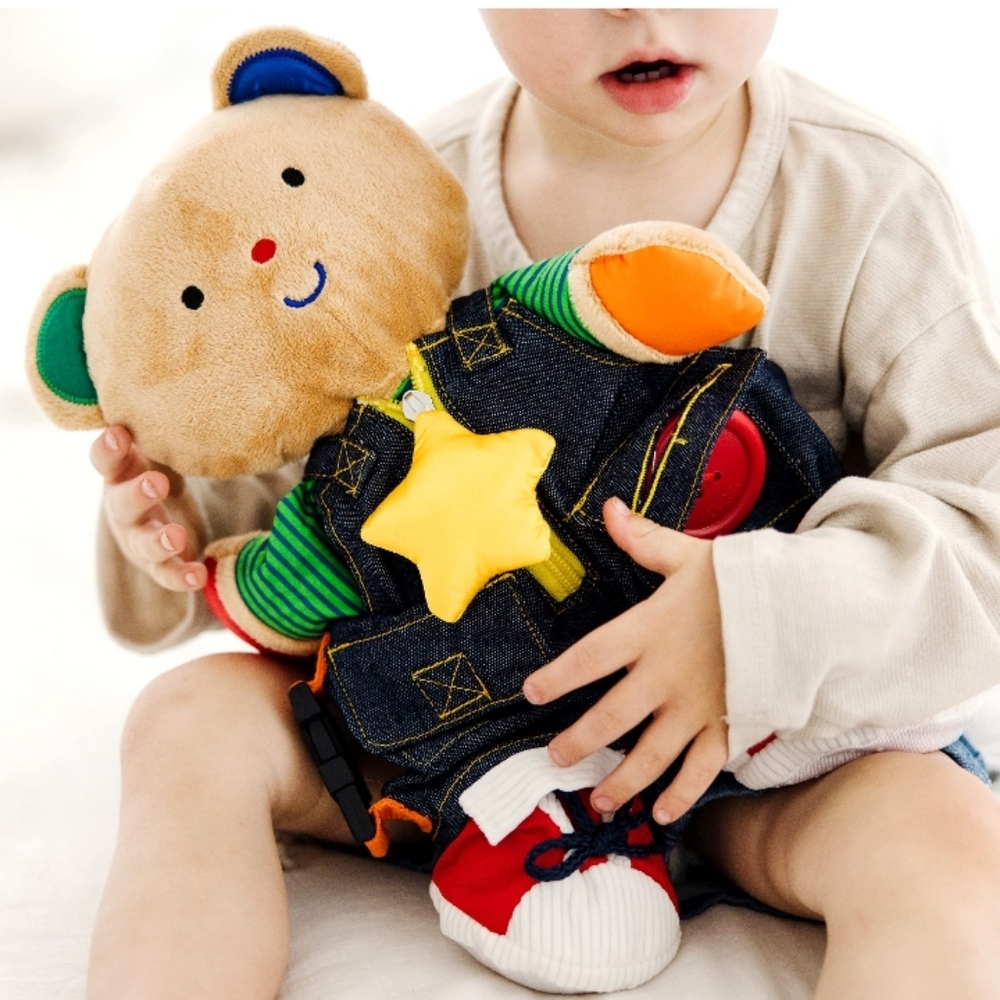 Melissa &doug ks kids testy wear suffered bear